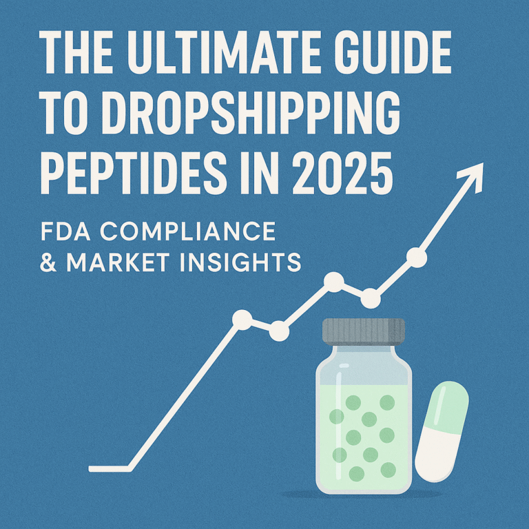 The Ultimate Guide to Dropshipping Peptides in 2025