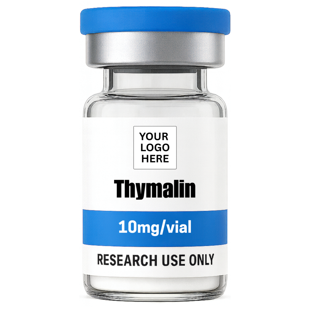 Thymalin (10mg) research peptide vial – YourPeptideBrand.com – for research use only