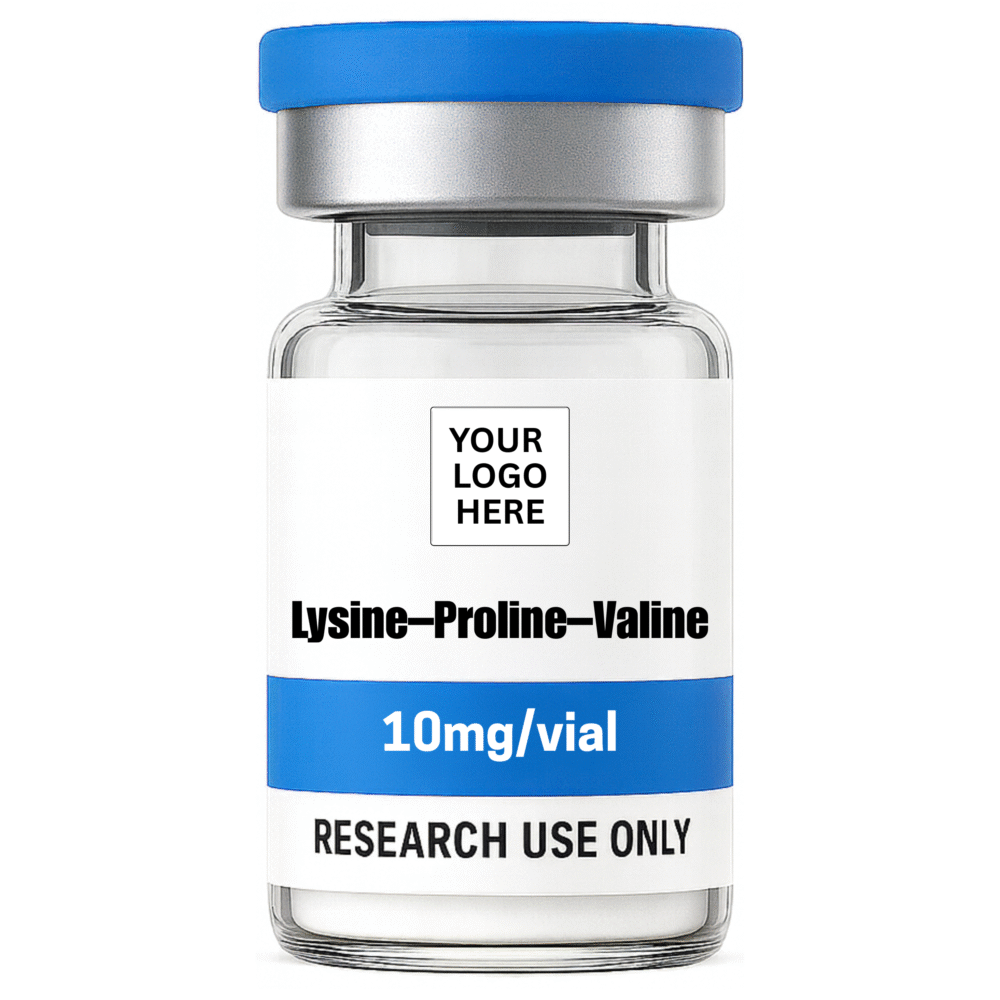 Lysine–Proline–Valine (KPV) 10 mg research peptide vial – for controlled laboratory use only